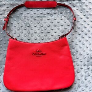 Coach Vibrant Red Shoulder Bag